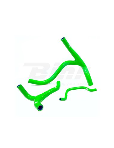 Kit de mangueiras Samco Kawasaki verde KAW-54-GN