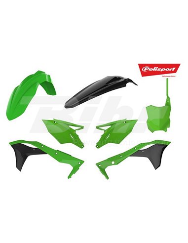 Kit de Plásticos Polisport KX450F 16-18 Verde / Negro 90837