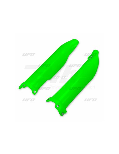 Protections fourche UFO-Plast Kawasaki vert fluor KA04739-AFLU