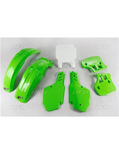 Kit de plástico UFO-Plast Color cor original Kawasaki KX500 KAKIT187999