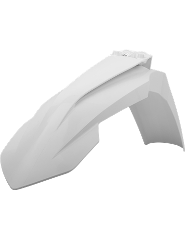 KTM 250 SX,EXC,EXC-F,XC,XC-W,XCF-W - Front Fender White - 2017-20 Models  Polisport 8574200002