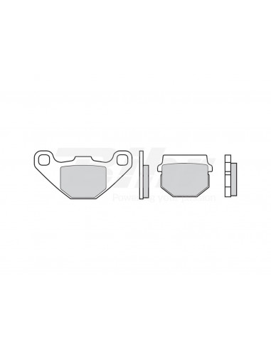 Brembo 07HO1118 Organic Brake Pads Position: Front