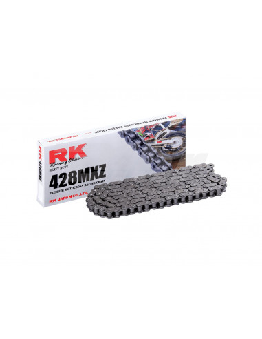 Cadena RK 428MXZ amb 118 baules negre