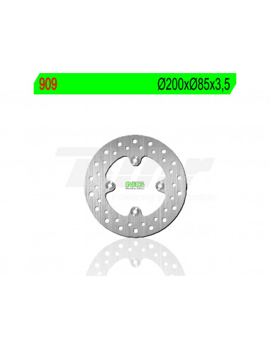 Disc de fre NG 909 Ø200 x Ø85 x 3.5