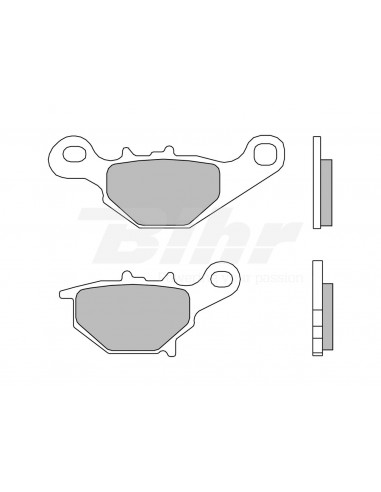 Pastilles de fre sinteritzades Brembo 07SU31SD Posició: Del darrere