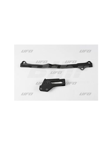 Chain guide + skate UFO-Plast Suzuki black SU04924-001