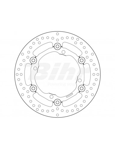 Brembo 78B40812 floating brake disc