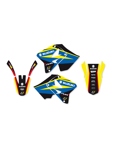 Kit de adesivos Blackbird Suzuki RM 125/250 2001-08