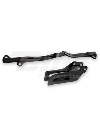 Guia de corrente + skate UFO-Plast Suzuki preto SU04925-001