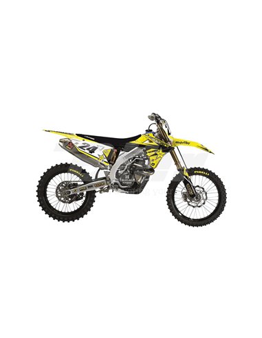 Réplica do kit de adesivos de melro Rockstar Suzuki 2320L