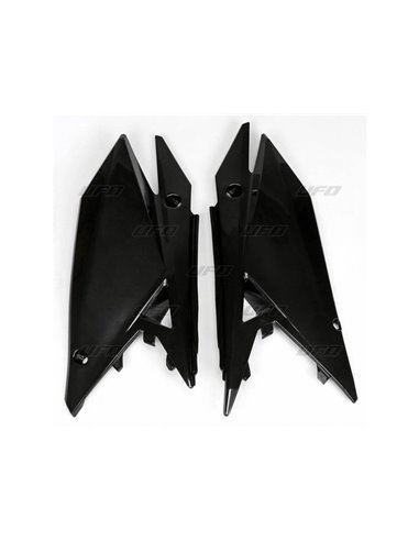 Rear side covers UFO-Plast black Suzuki RM-Z450