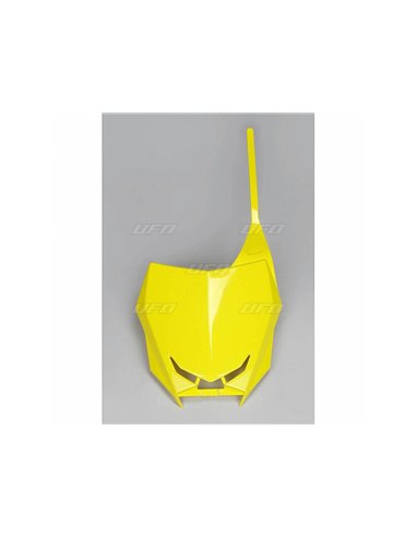 Front number holder UFO-Plast yellow Suzuki RM-Z450