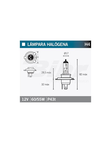 Llum OSRAM 64193 H4