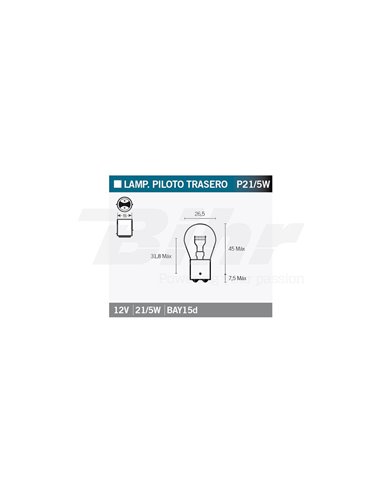 Caixa de 10 làmpades OSRAM 7528