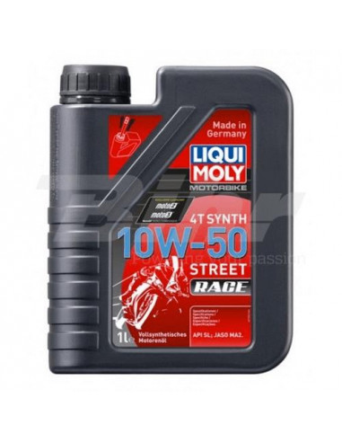 1L bottle Liqui Moly 100% synthetic 10W-50 Street Race oil