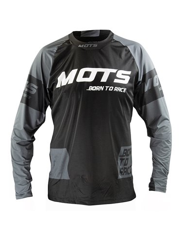 Camiseta motocross Mots X-STEP Gris Talla S MT2206SG