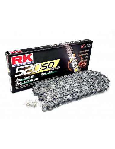 Cadena RK 520SO amb 96 baules negre