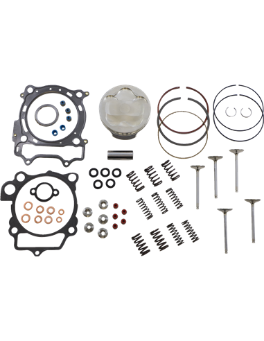 Sistema de pistón con válvulas de acero inoxidable KIBBLEWHITE 80-82000