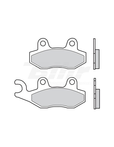 Plaquettes de frein frittées Brembo 07SU12SD