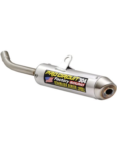 Pro Circuit 304 Yamaha YZ65 silencer: aluminum, stainless steel cover