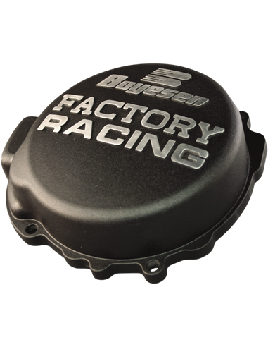 IGNITION COVER FACTORY RACING  ALUMINUM REPLACEMENT BLACK BOYESEN SC30B