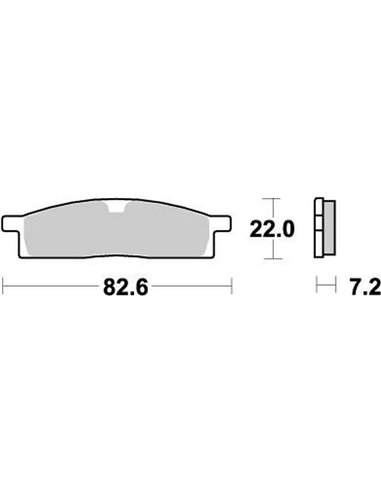 Front brake pads Nitro MOTO-MASTER 091221