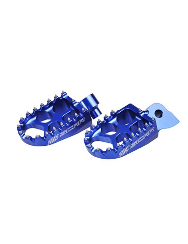 SCAR EVO footpegs blue S1511B