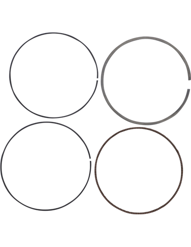 Replacement Piston Ring Set WOSSNER RIK96.00E