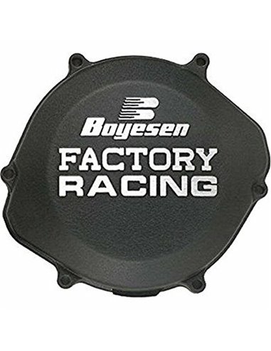 CLUTCH COVER FACTORY RACING ALUMINUM REPLACEMENT BLACK BOYESEN CC06CB