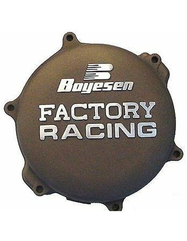 CLUTCH COVER FACTORY RACING ALUMINUM REPLACEMENT MAGNESIUM BOYESEN CC06CM