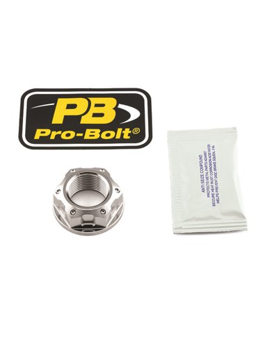 Axle Nut for Swingarm Stainless Steel PRO BOLT LSSNUT22150001Z2