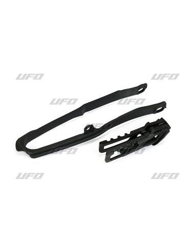 Chain guide + skate UFO-Plast Honda black HO04690-001