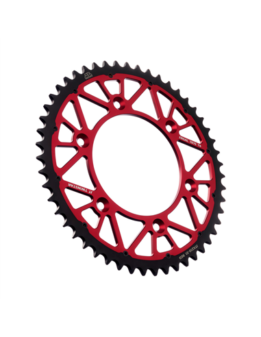 Twinstar Steel/Aluminum Hybrid Sprocket JT SPROCKETS JTX210.51RED