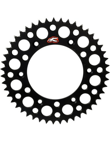 Rear sprocket Renthal R 520 48 teeth Bk Ul Sc 154U-520-48GRBK