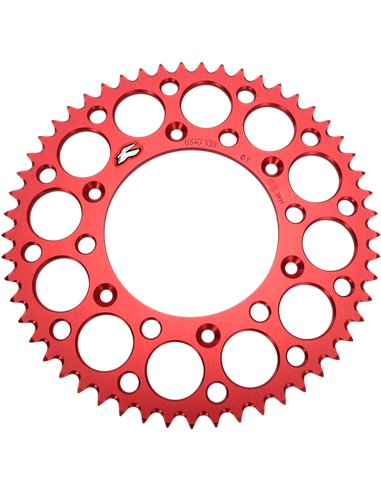 Rear sprocket Renthal R 520 53 teeth Rd Ul Sc 154U-520-53GRRD