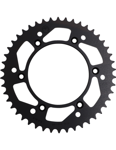 Aluminum rear sprocket Hon 46T Blk Moose Racing Hp 1211-210-46-10