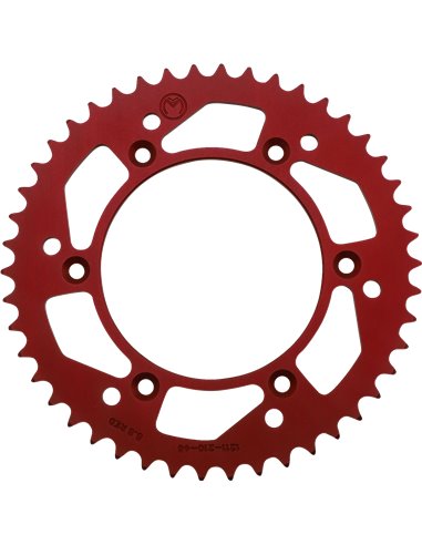 Hon 46T Red Moose Racing Aluminum rear sprocket Hp 1211-210-46-13