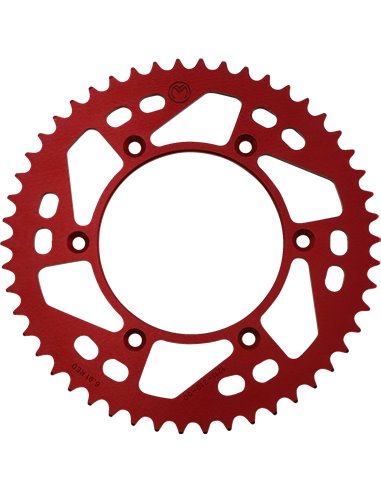 Aluminum rear sprocket Hon 50T Red Moose Racing Hp 1211-210-50-13