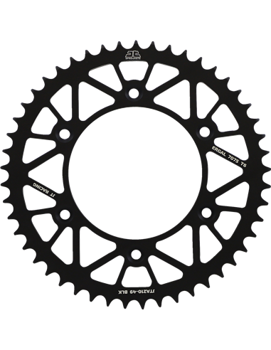 Rear sprocket JTA210.49BLK RL 49T HON BLK