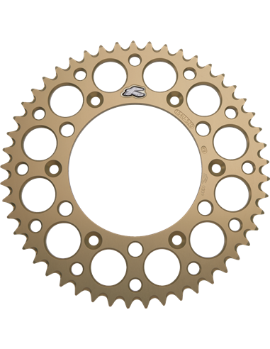 Rear Aluminum Sprocket RENTHAL 154U-520-49GRHA