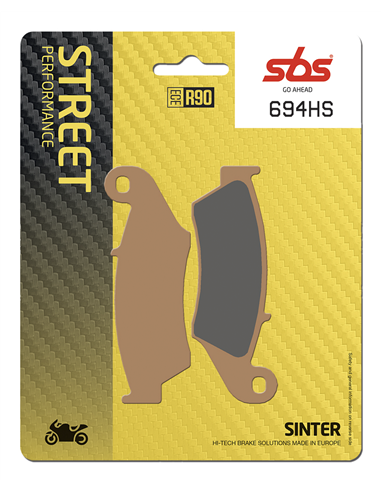 HS Street Excel Sintered Front Brake Pads SBS 694HS