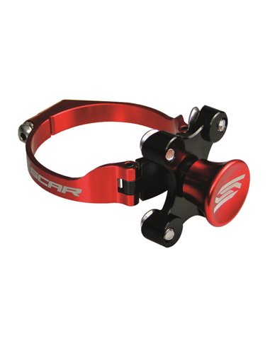 Bloqueo de horquilla SCAR Holeshot rojo SLC201R