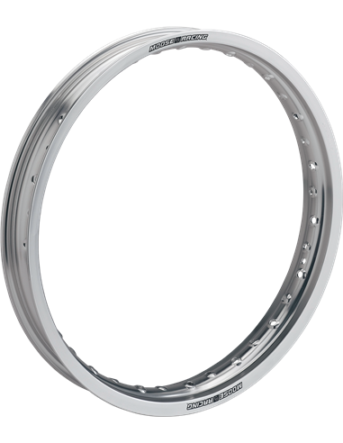 Rear Silver Aluminum Rim 2.15X18 32H Moose Racing Hp Gh-18X215S