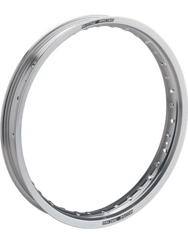 Rear Silver Aluminum Rim 2.15X19 32H Moose Racing Hp Gh-19X215S