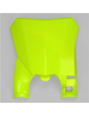 Front cover number holder Stadium Honda Crf450R-Rx Fluo yellow Ho04679-Dflu UFO-Plast