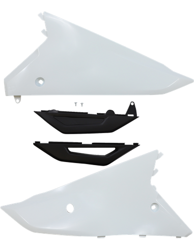 Side covers Crf 450 white Ho05606041 UFO-Plast