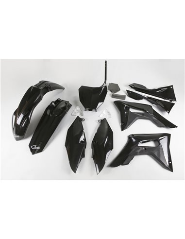 Honda Crf450R black plastics kit Hokit123-001 UFO-Plast