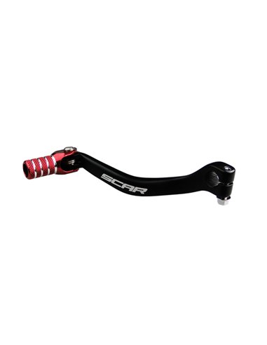 Pedal cambio SCAR rojo Honda CRF450R/RX