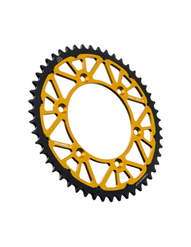 Twinstar Steel/Aluminum Hybrid Sprocket JT SPROCKETS JTX808.50GLD