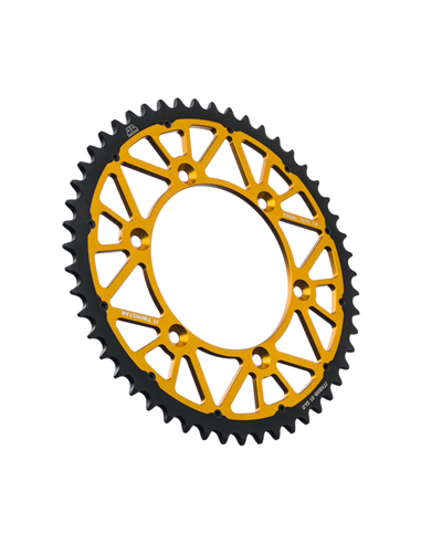 Twinstar Steel/Aluminum Hybrid Sprocket JT SPROCKETS JTX808.51GLD